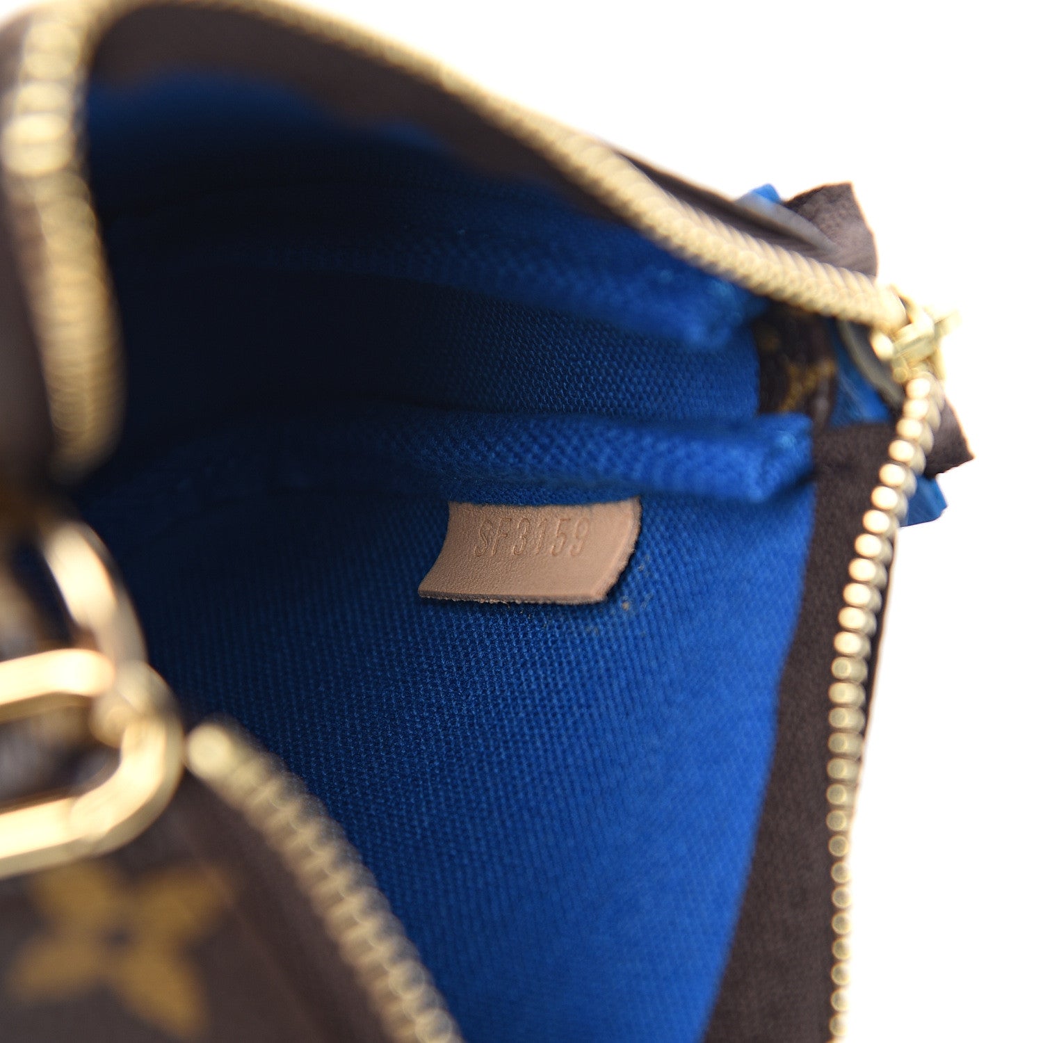 Louis Vuitton Monogram 2019 Christmas Animation Mini Venice Pochette Accessories Blue 6 of 9