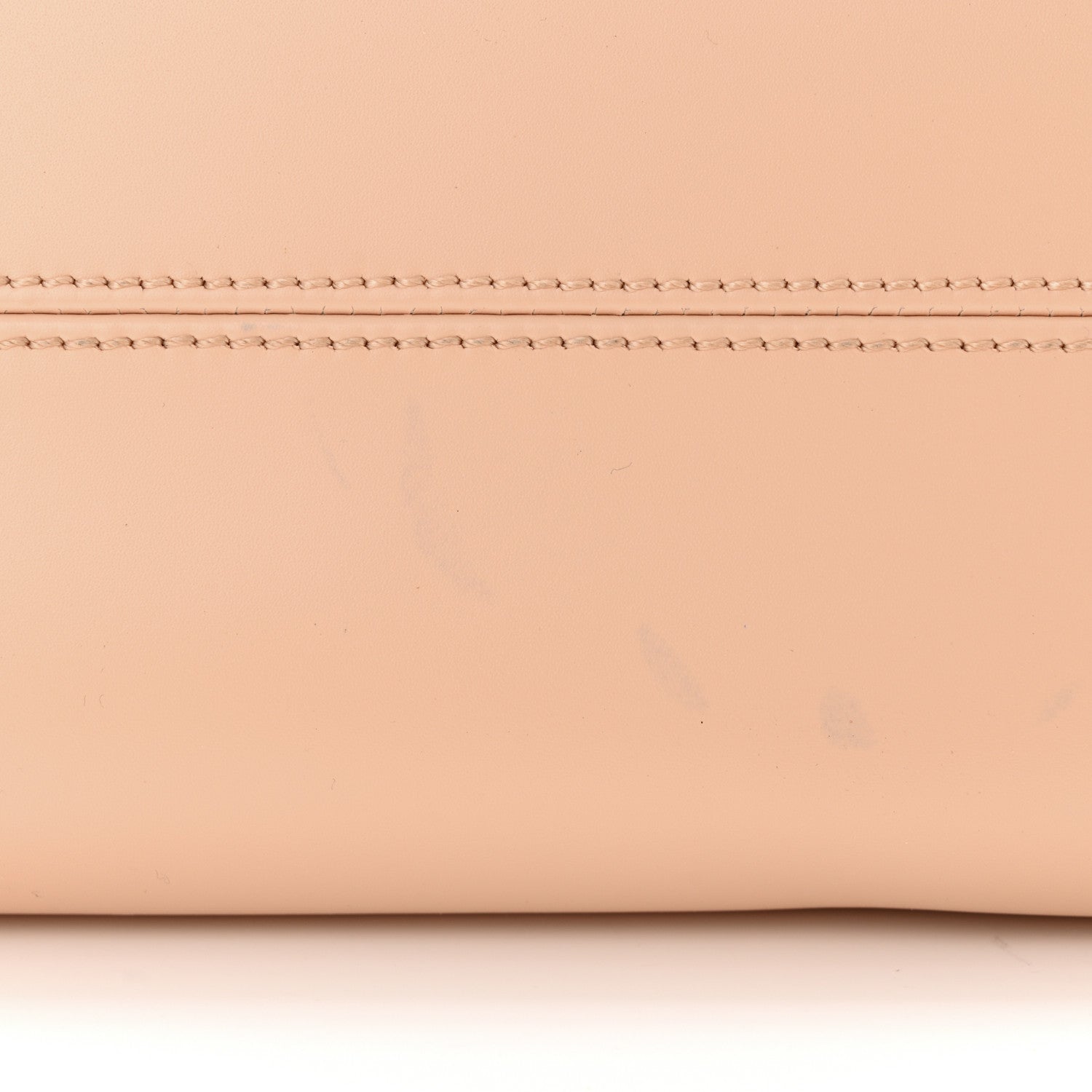 Fendi Vitello King Logo Embossed Medium By The Way Boston Bag Light Rose 13 of 15