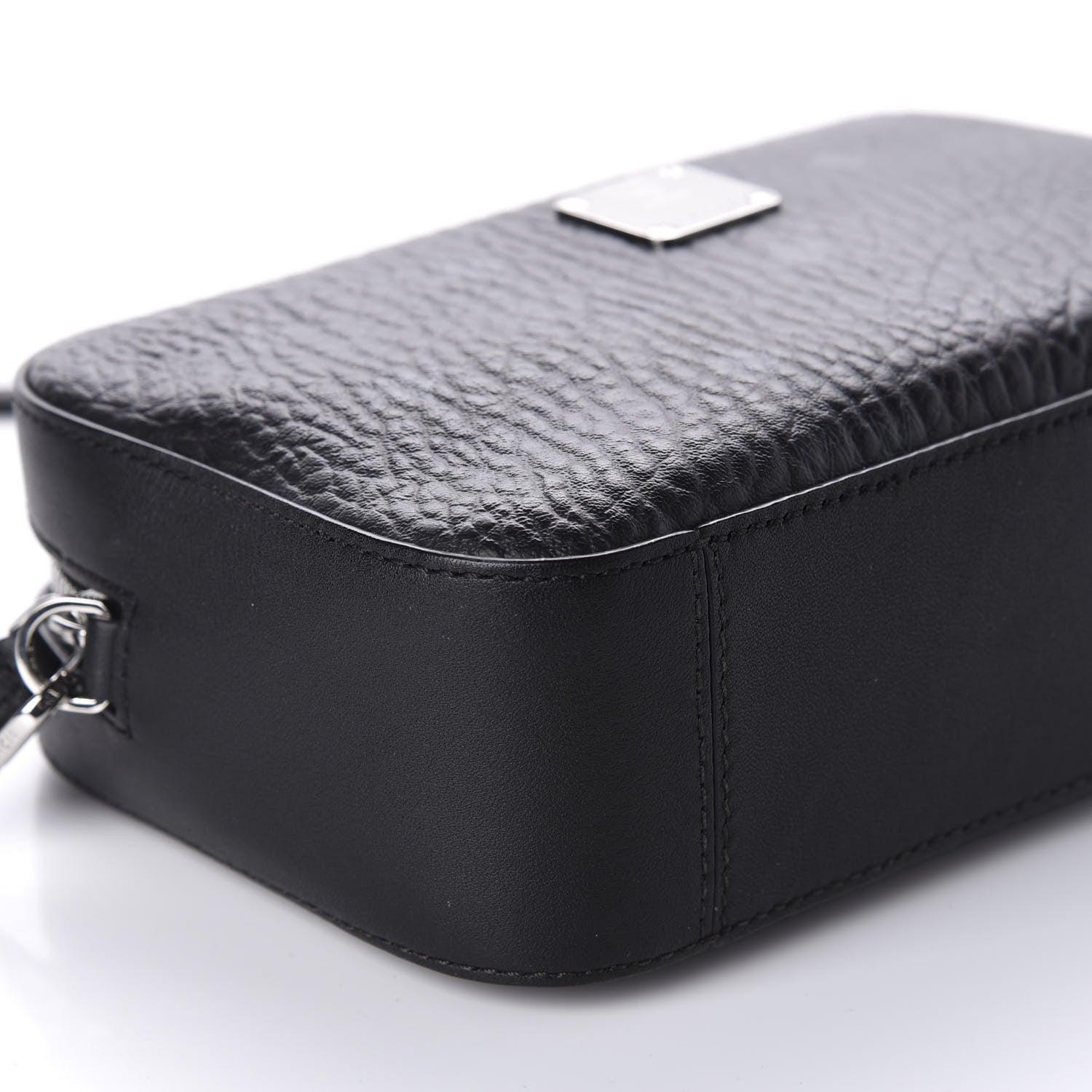 MCM Visetos Camera Crossbody Bag Black 6 of 10