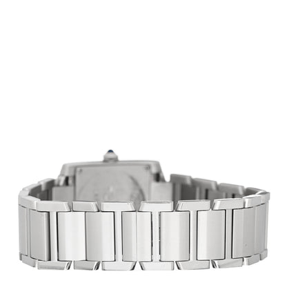 Cartier Stainless Steel 25mm Tank Francaise Quartz Watch 3 of 4