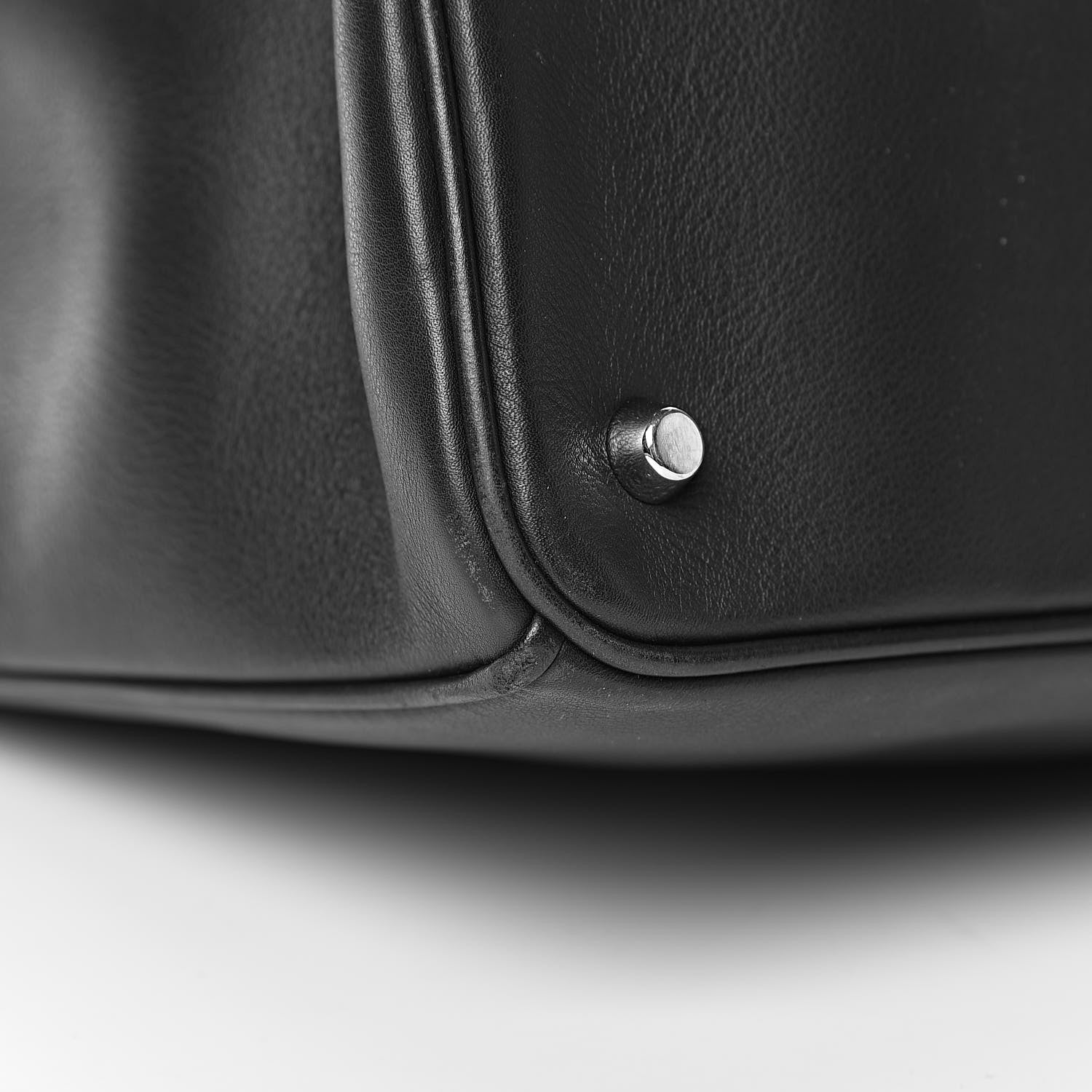 Christian Dior Smooth Calfskin Large Diorissimo Tote Black Rose Poudre 18 of 21