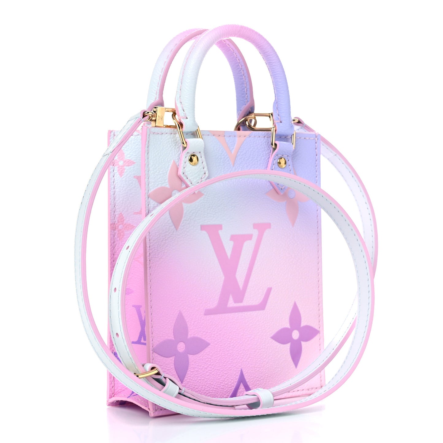 Monogram Giant Spring In The City Petit Sac Plat Sunrise Pastel