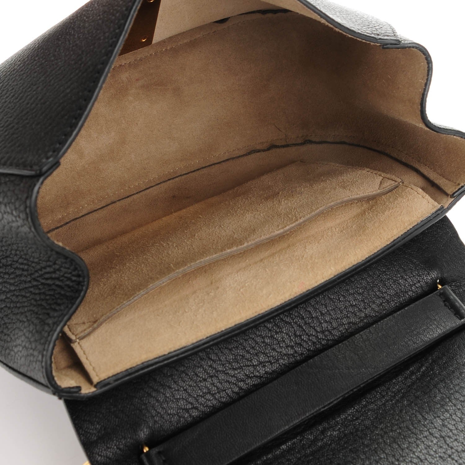 Chloe Grained Lambskin Drew Shoulder Bag Black 5 of 7
