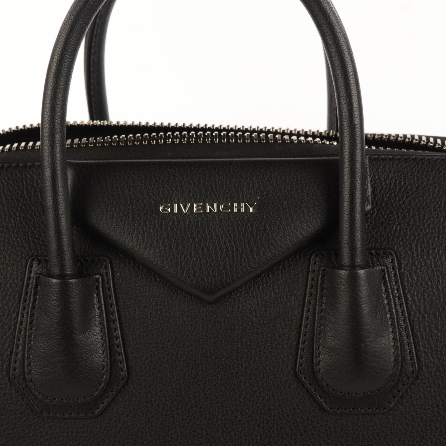 Sugar Goatskin Medium Antigona Black