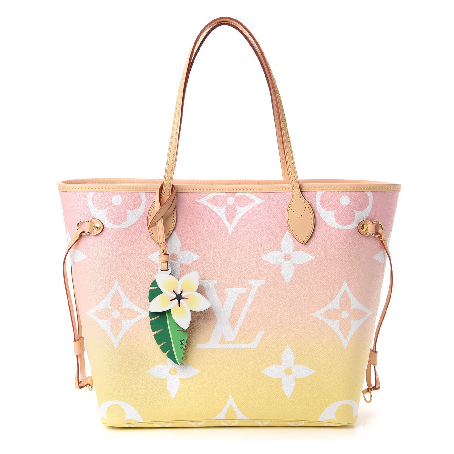 Monogram Giant By The Pool Neverfull MM Light Pink