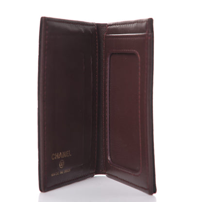 Chanel Lambskin Quilted Card Holder Wallet Black 5 of 7