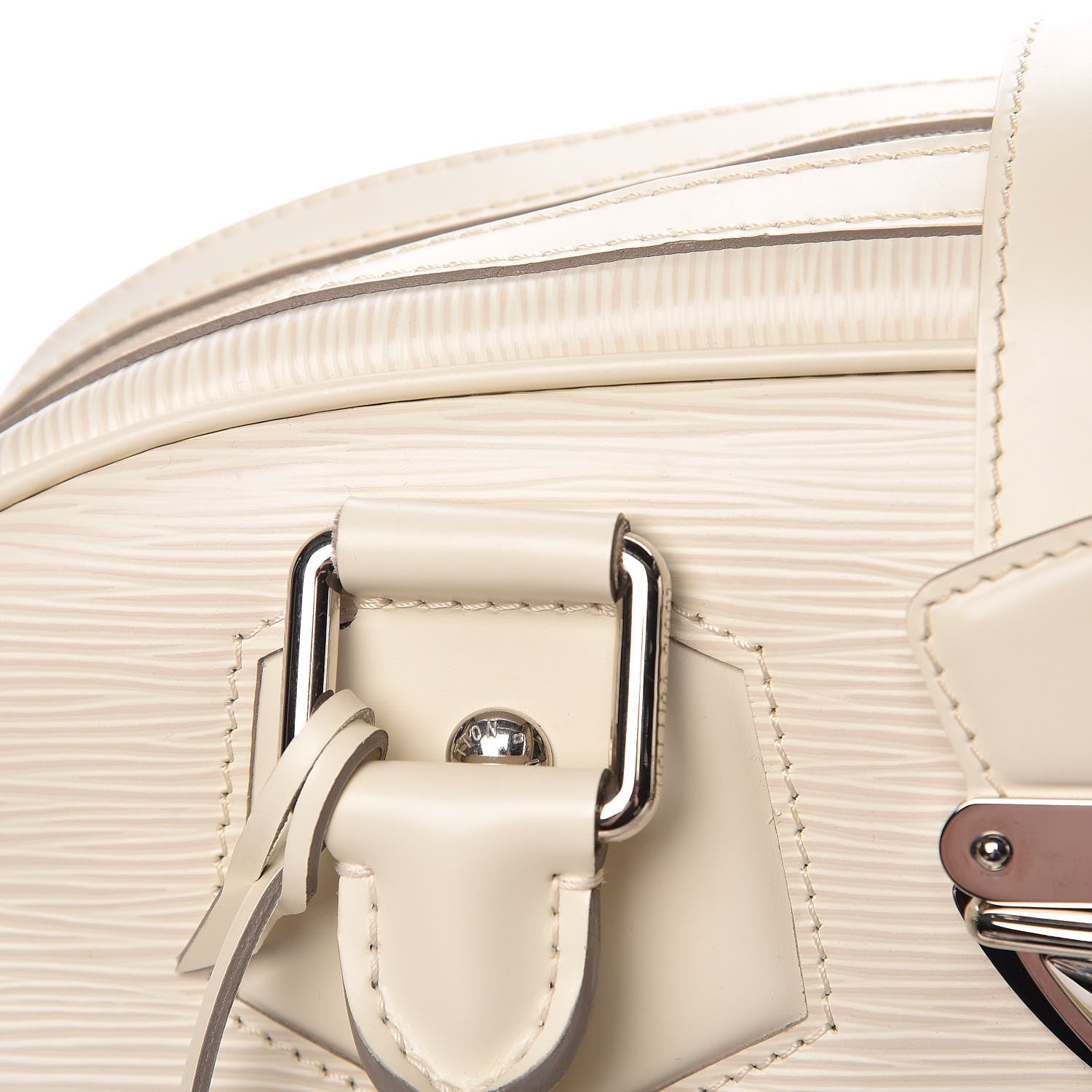 Louis Vuitton Epi Bowling Montaigne GM Ivory 8 of 16