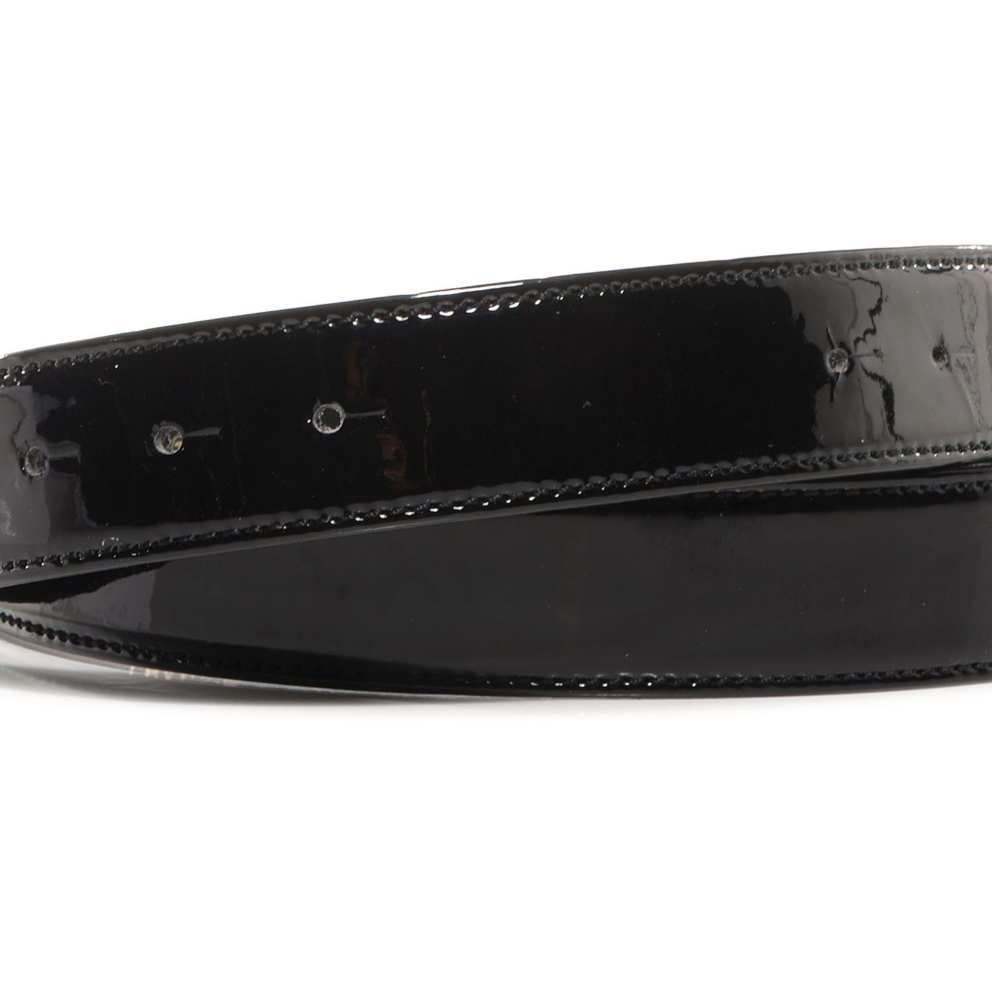 Patent Leather Resin CC Belt 80 32 Multicolor