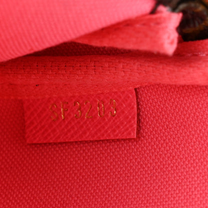 Louis Vuitton Monogram 2023 Christmas Animation Sailing Pochette Accessories Dragon Fruit Pink 5 of 7