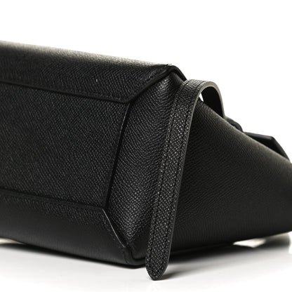 Celine Grained Calfskin Nano Belt Bag Black 11 of 13