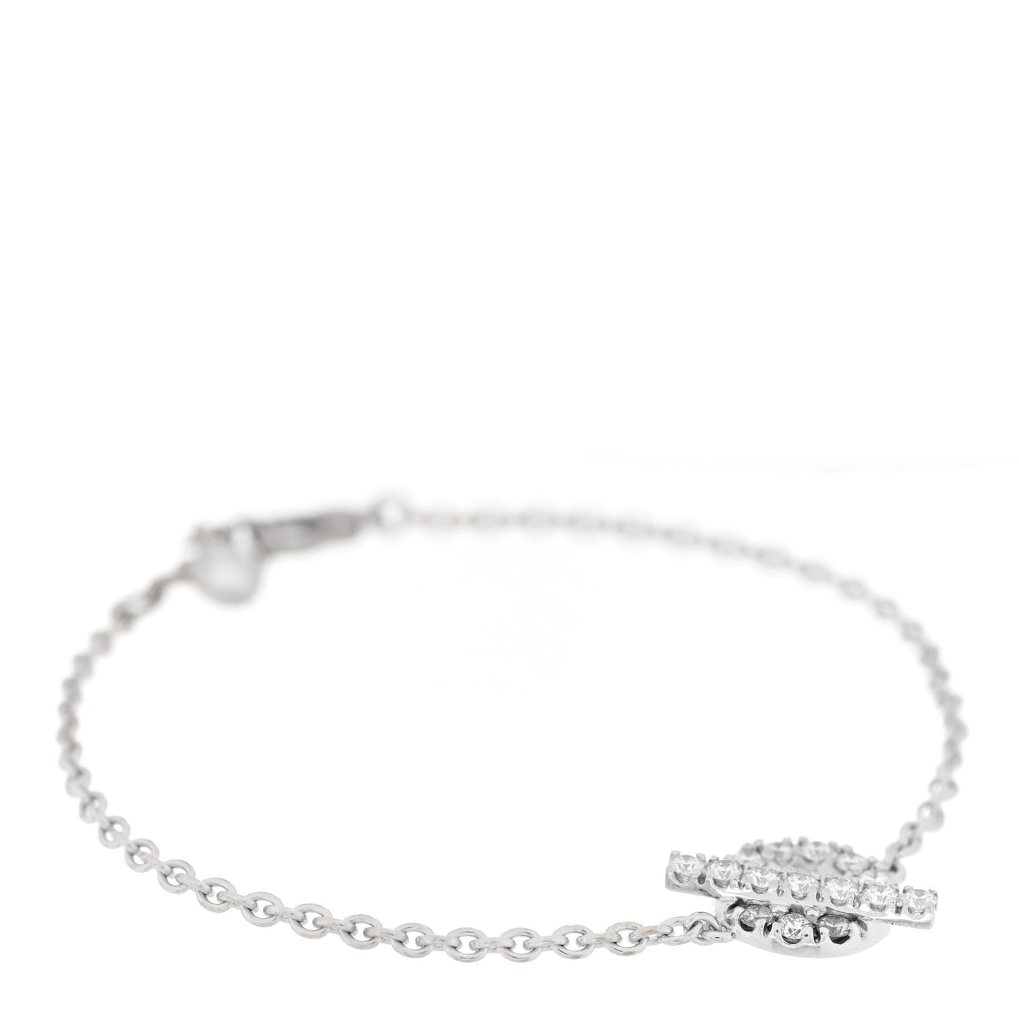18K White Gold Diamond Finesse Bracelet SH