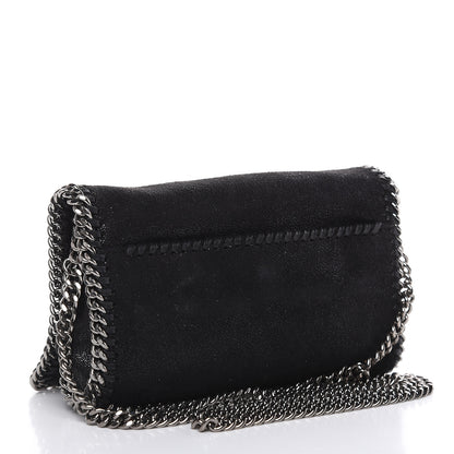 Stella McCartney Shaggy Deer Falabella Crystal Embellished Crossbody Bag Black 3 of 12