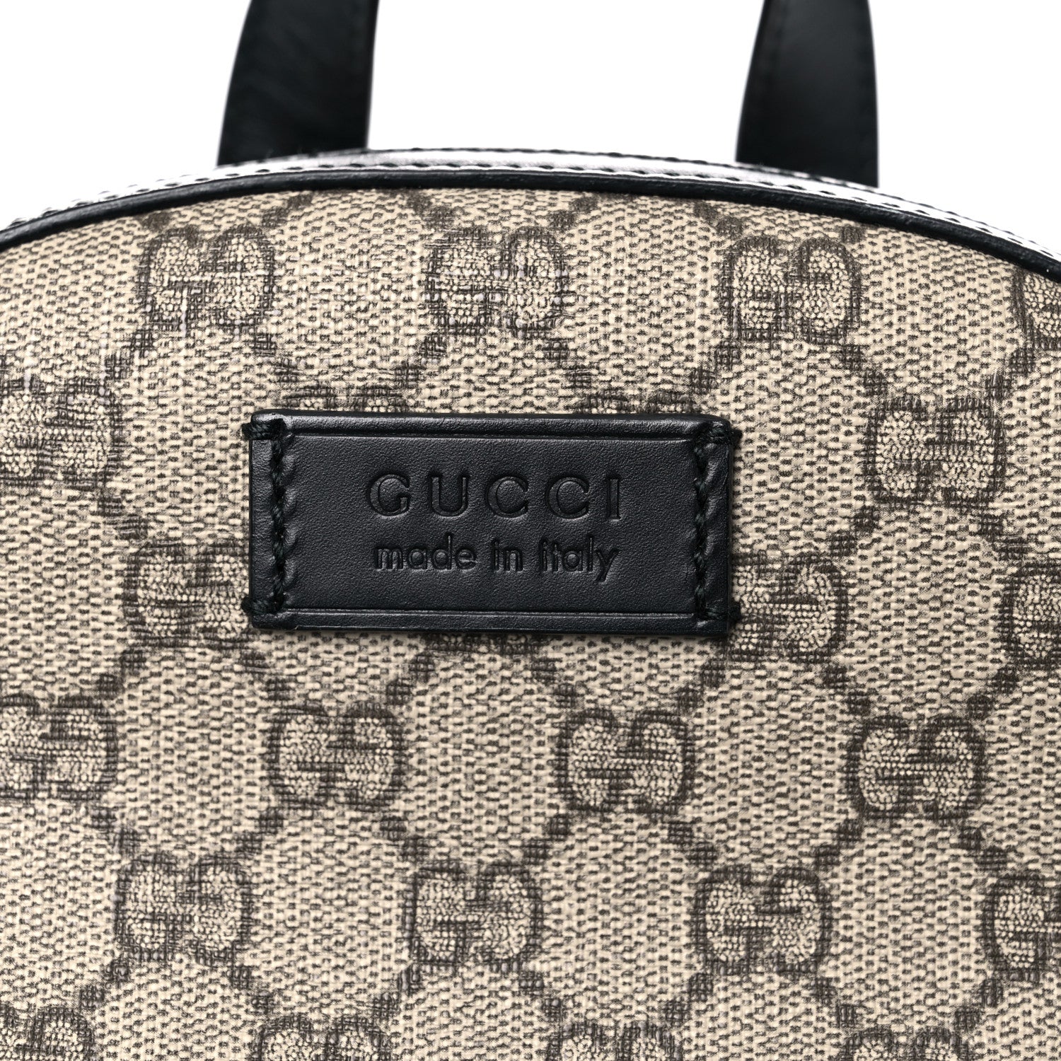 Gucci GG Supreme Monogram Small Eden Day Backpack Black 15 of 17