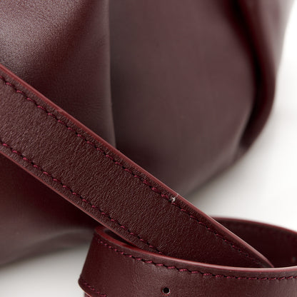 Loewe Shiny Nappa Calfskin Small Paseo Bag Burgundy 11 of 11