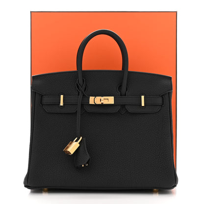 Hermes Togo Birkin 25 Black 11 of 11