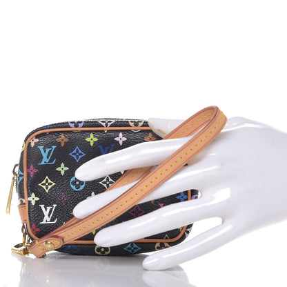 Louis Vuitton Monogram Multicolor Trousse Wapity Black 2 of 7