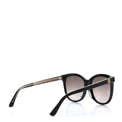 Gucci Round GG Sunglasses GG0028S Black 4 of 9