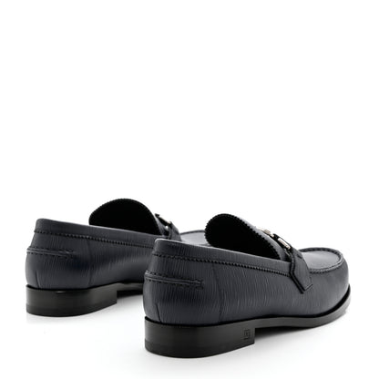 Louis Vuitton Epi Mens Major Loafers 8.5 Marine 4 of 9