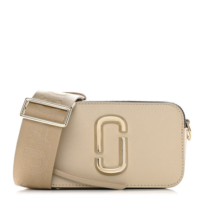 Marc Jacobs Saffiano Small Snapshot Camera Bag Khaki 1 of 12