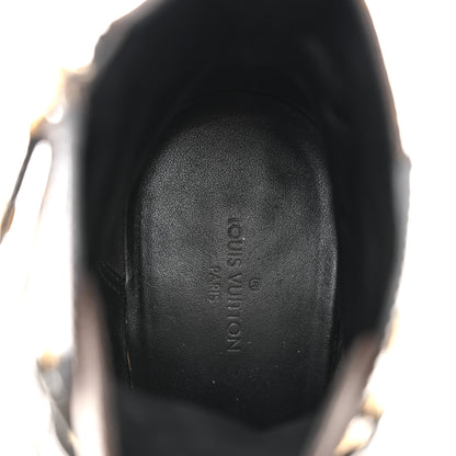 Louis Vuitton Patent Calfskin Monogram Star Trail Ankle Boots 36 Black 7 of 14