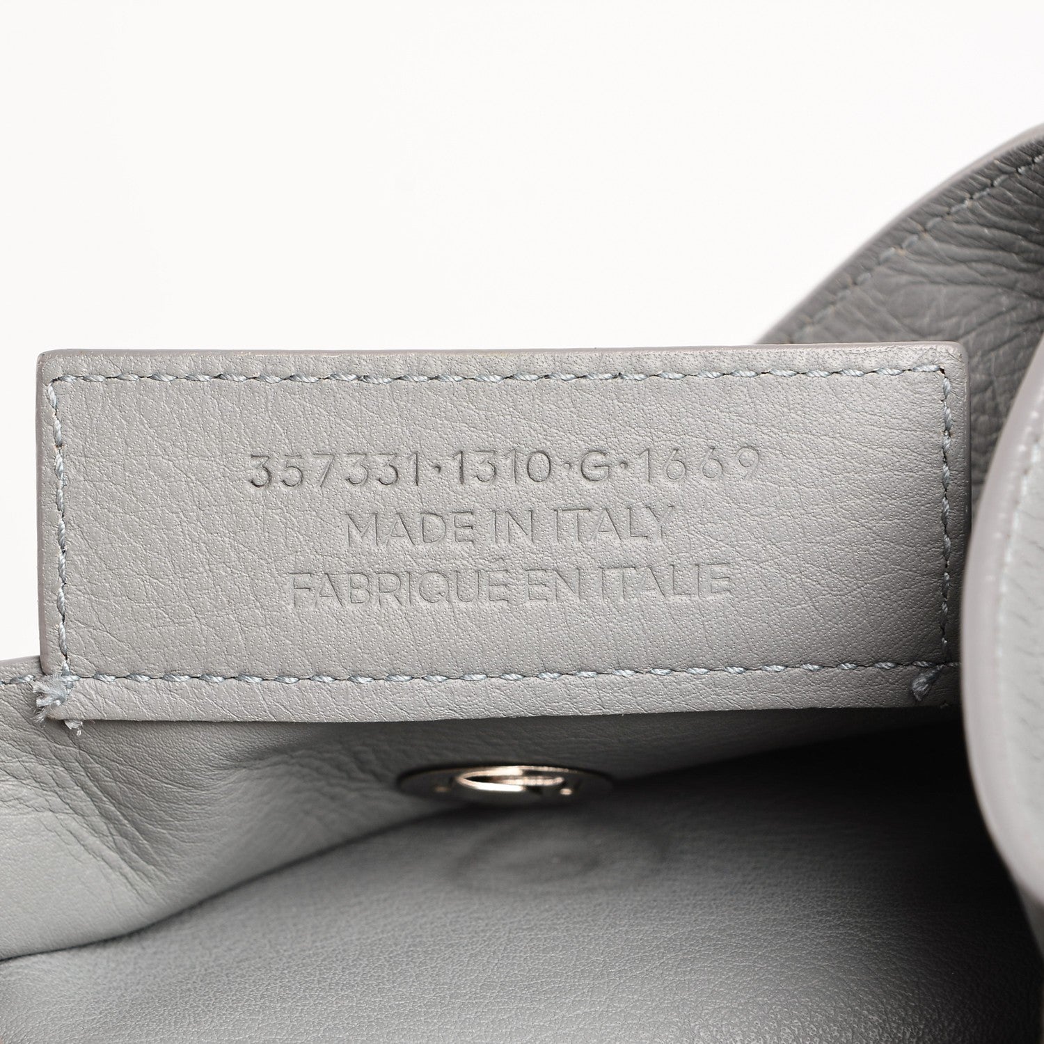 Balenciaga Veau Papier A4 Zip Around Tote Grey 9 of 12