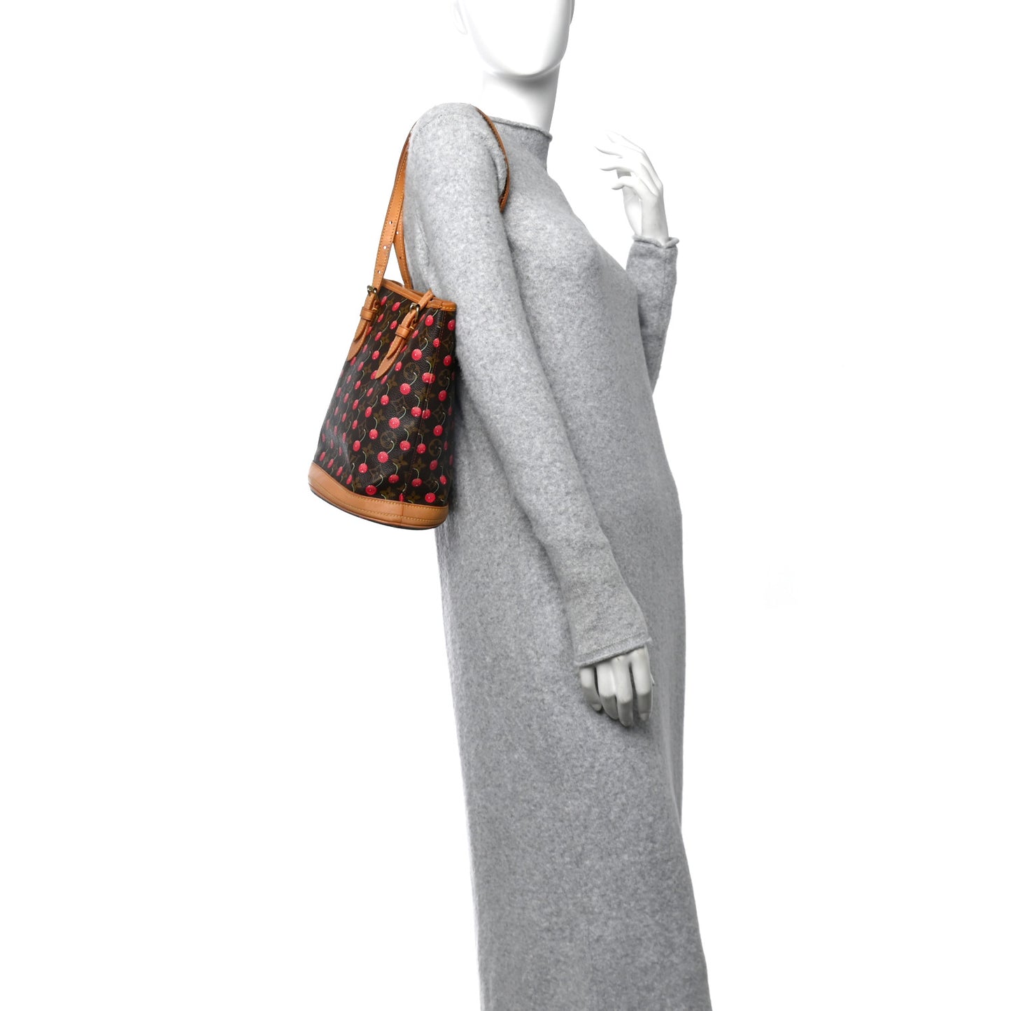 Monogram Cerises Bucket Bag