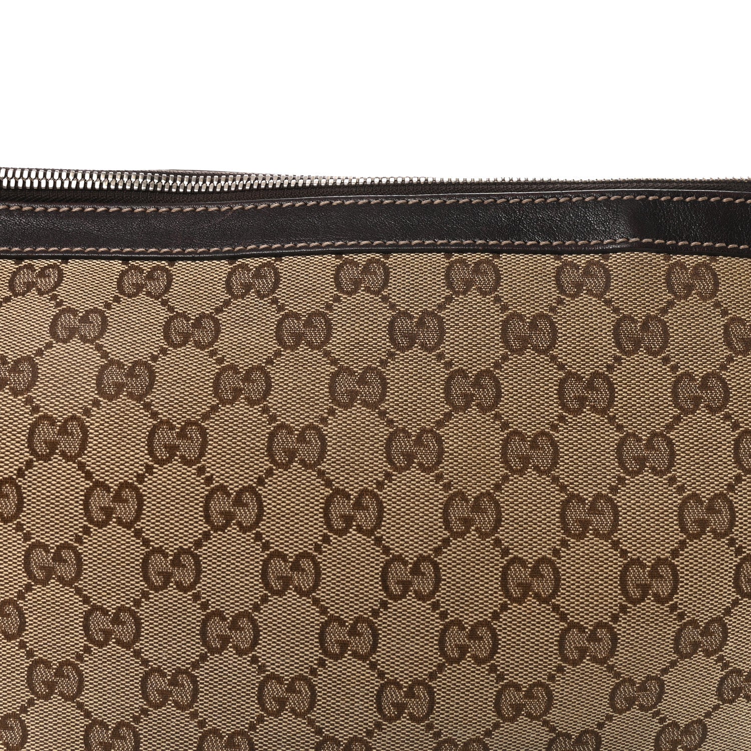 Gucci Monogram Web Studded Pelham Shoulder Bag Dark Brown Dark Brown 8 of 10