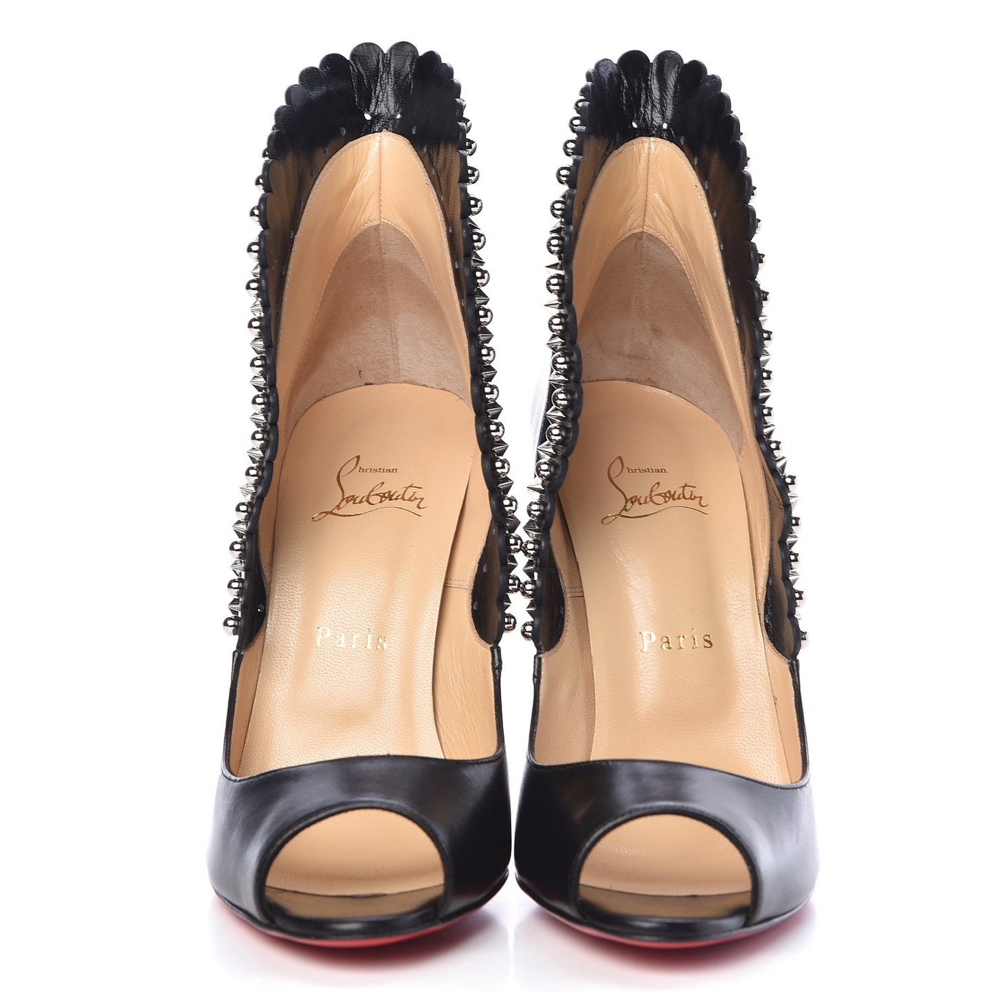 Shiny Nappa Roucouloucou 100 Pumps 39 Black Silver