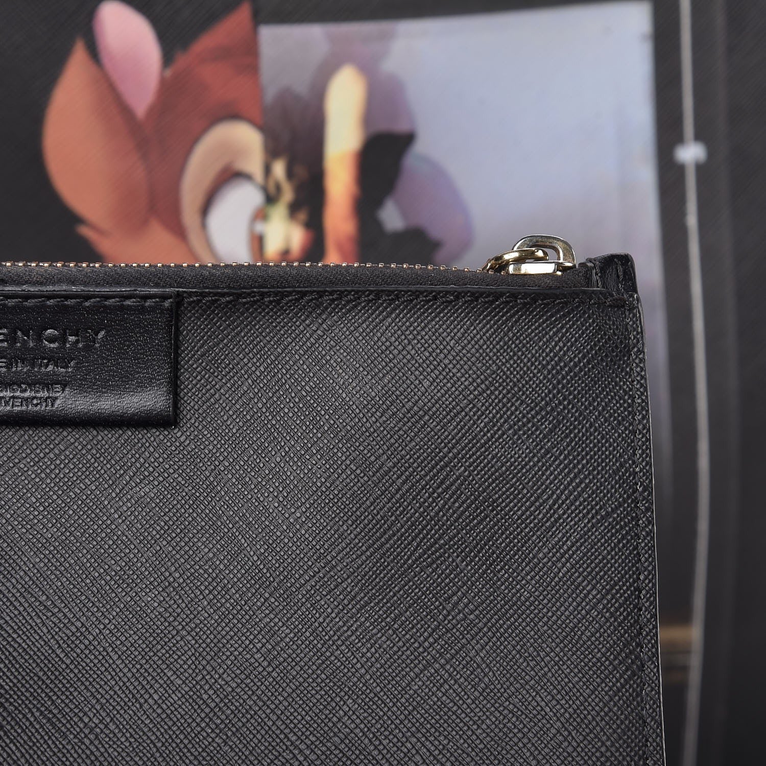 Givenchy Textured Coated Canvas Bambi Print Large Antigona Tote Black 23 of 23