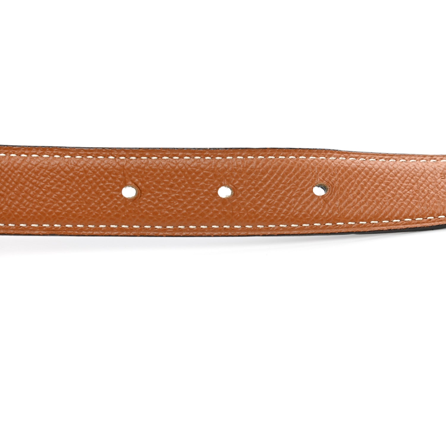 Hermes Swift Epsom 24mm Mini Constance H Belt 75 Black Gold 4 of 8