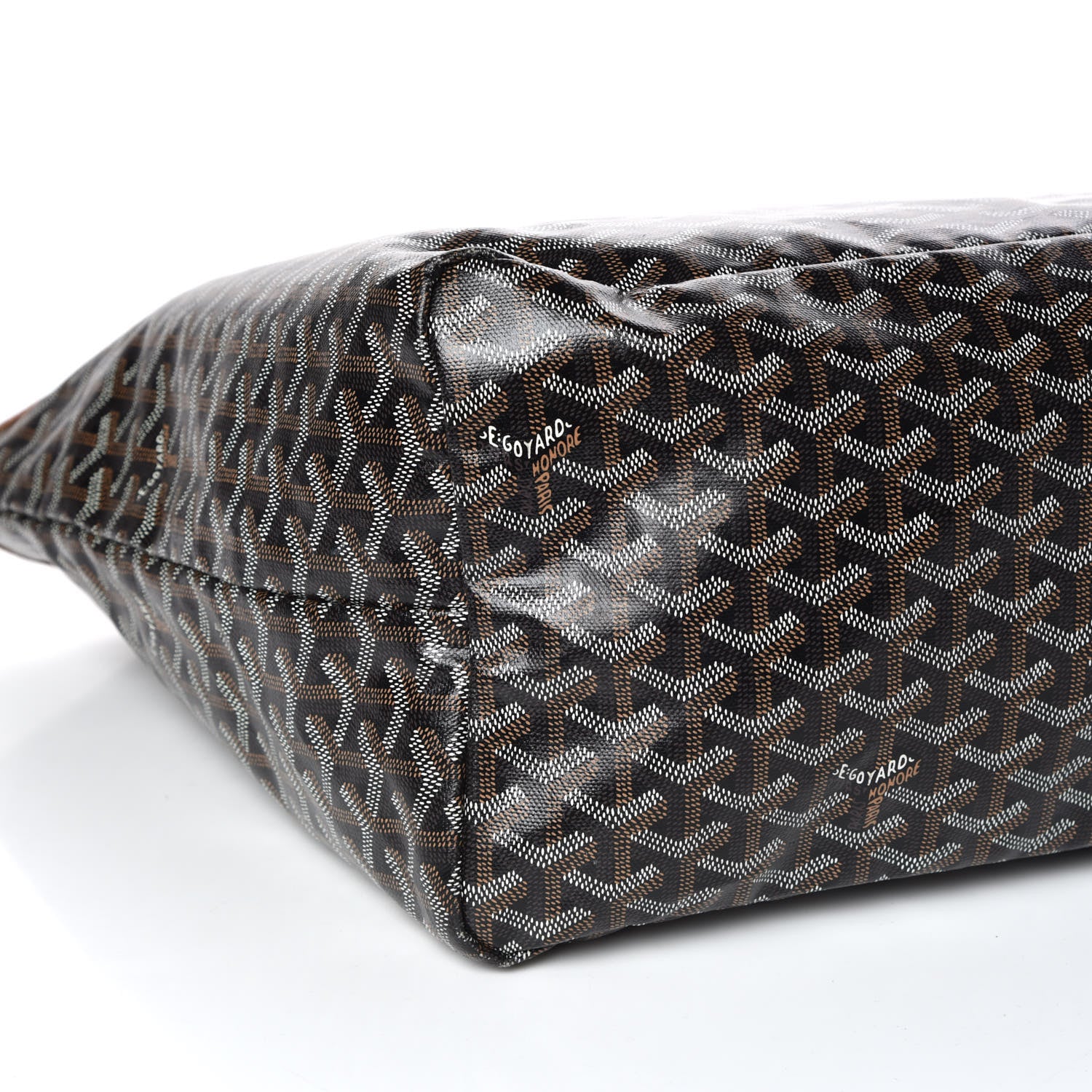Goyard Goyardine Saint Louis GM Black Gold 6 of 17