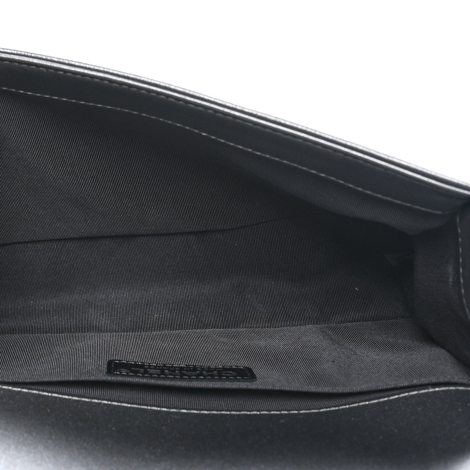 Chanel Tweed Metallic Lambskin Medium Boy Flap Silver 5 of 10