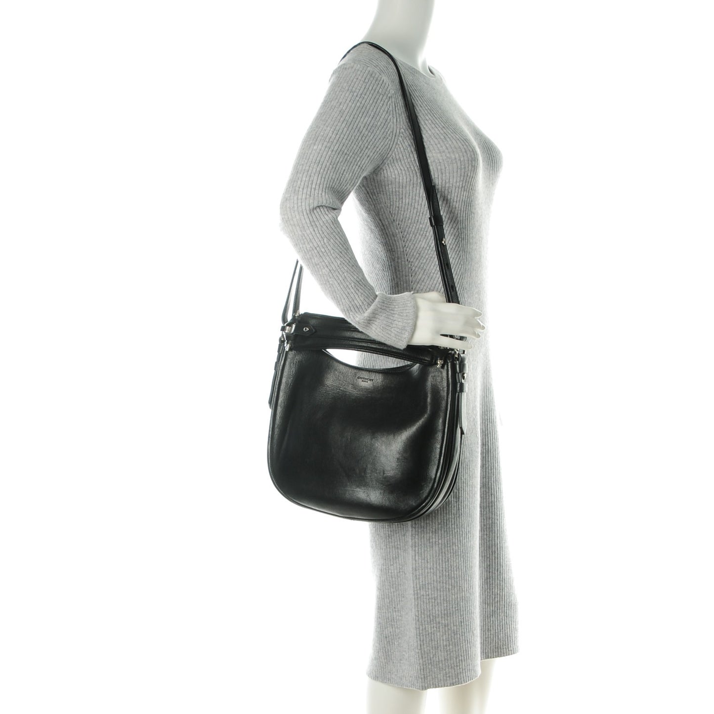 Lambskin Obsedia Hobo Black
