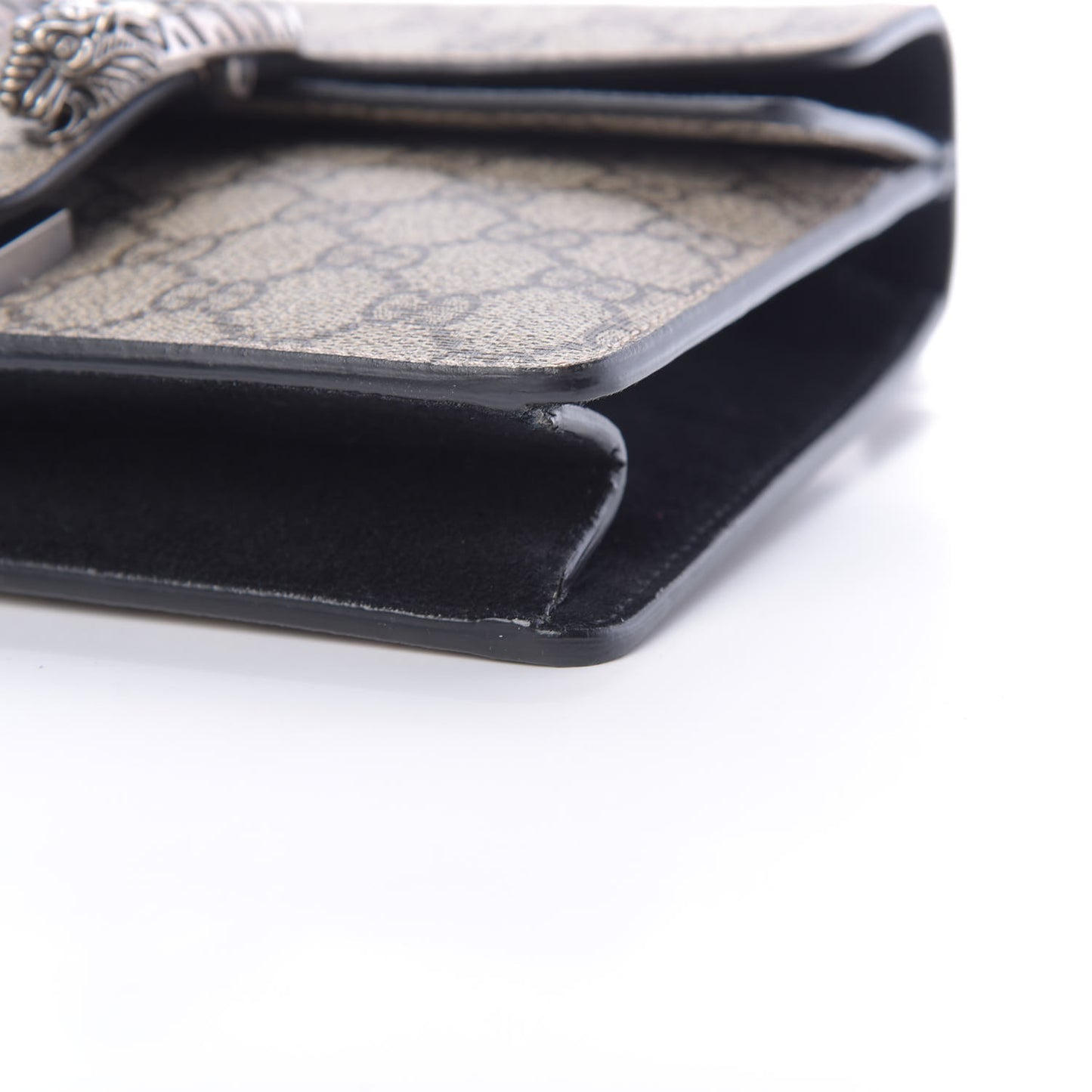 GG Supreme Monogram Mini Dionysus Shoulder Bag Black