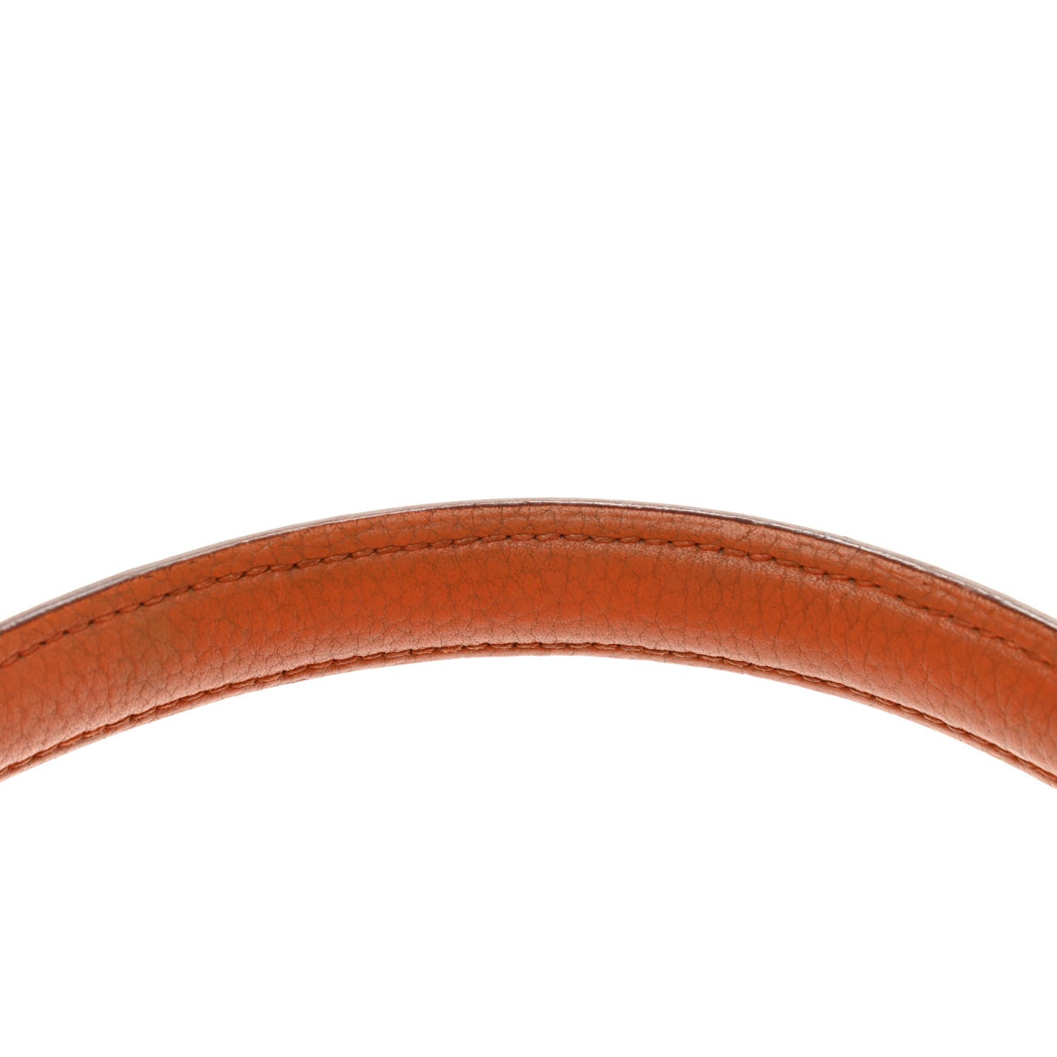 Hermes Taurillon Clemence Shoulder Kelly 40 Orange 13 of 13