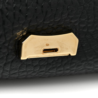 Burberry Signature Grain Medium Mildenhall Crossbody Bag Black 18 of 19