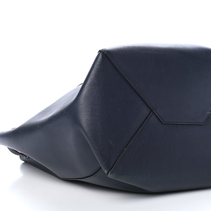 Celine Soft Calfskin Small Belt Cabas Phantom Navy Blue 7 of 10