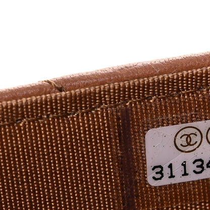 Chanel Lambskin Quilted Chanel 19 Wallet On Chain WOC Brown 8 of 12