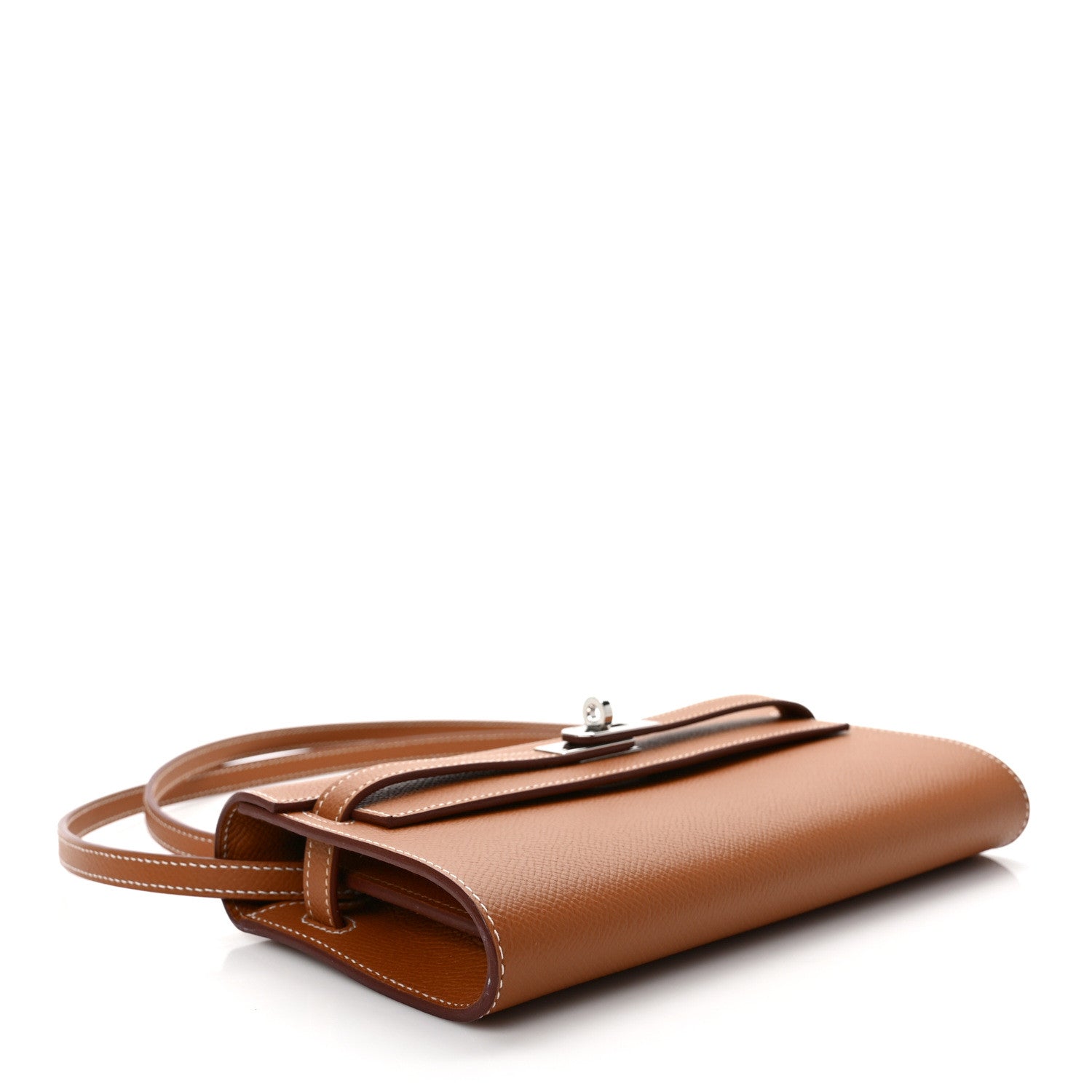 Hermes Epsom Kelly Wallet To Go Gold 4 of 9