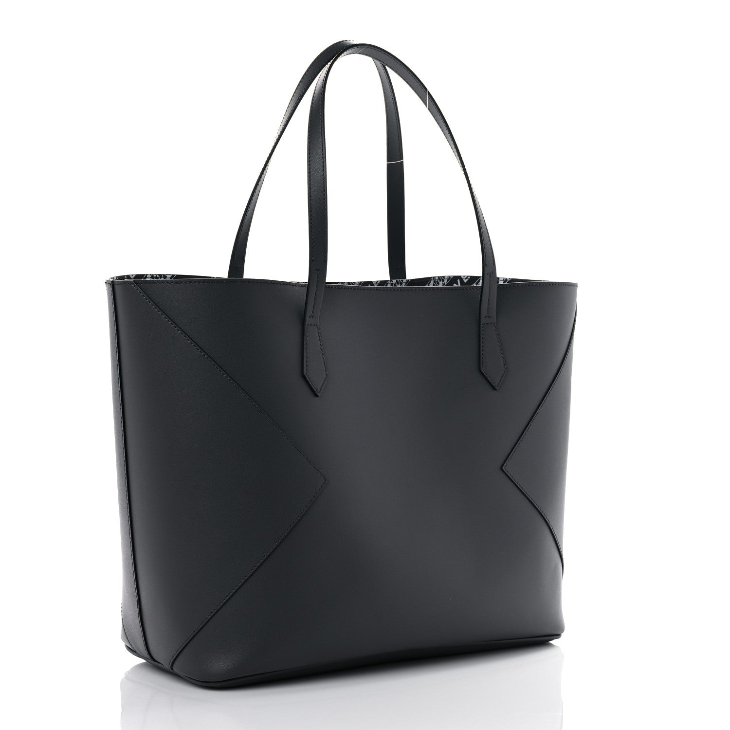Givenchy Smooth Calfskin Wing Shopper Tote Grey 4 of 11