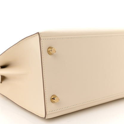 Hermes Epsom Kelly Sellier 28 Craie 9 of 15