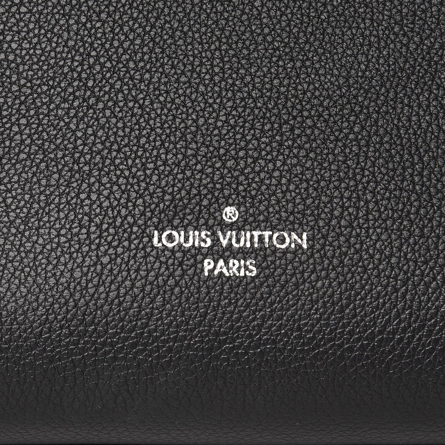 Calfskin Lockme Cabas Bois de Rose Black