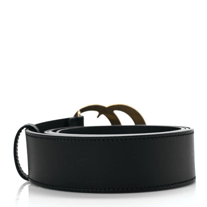 Gucci Calfskin Double G 40mm Belt 100 40 Black 2 of 5