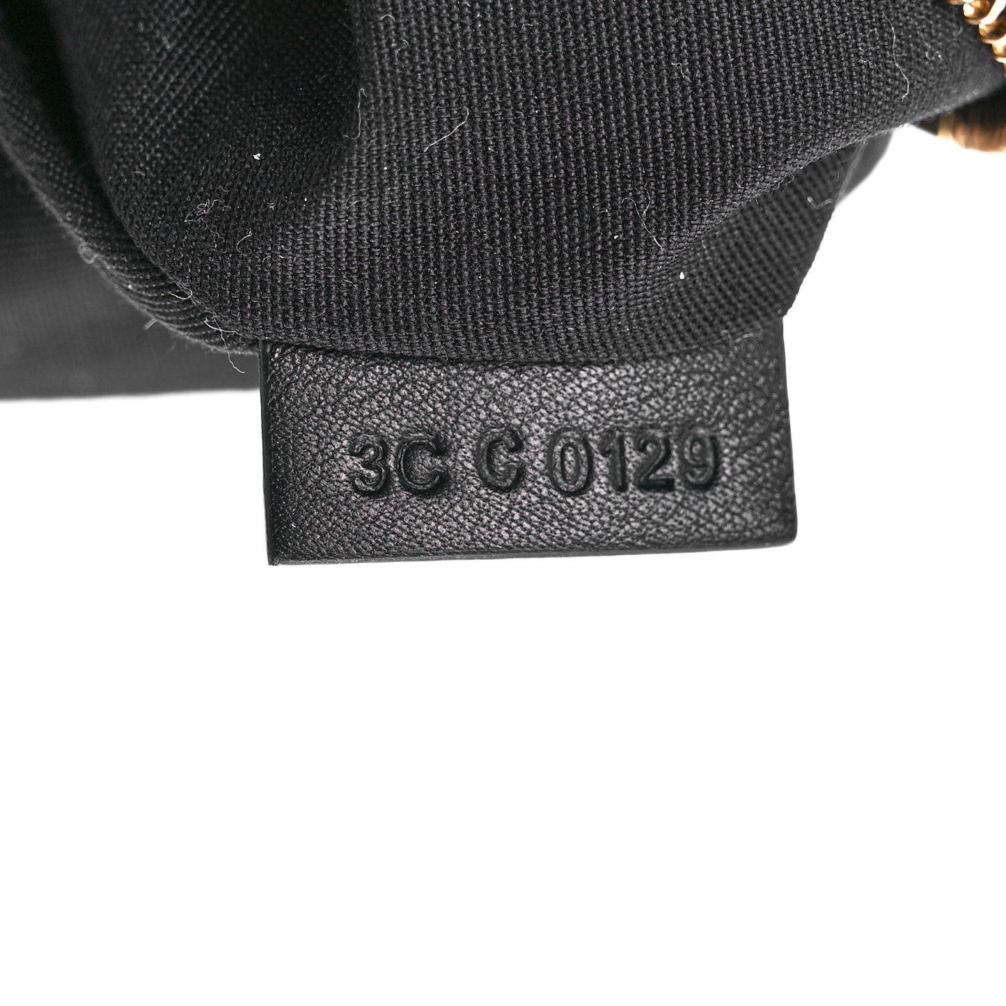 Calfskin Mini Whip Belt Bag Black
