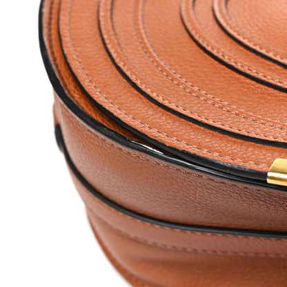Chloe Calfskin Medium Marcie Round Crossbody Bag Tan 14 of 14