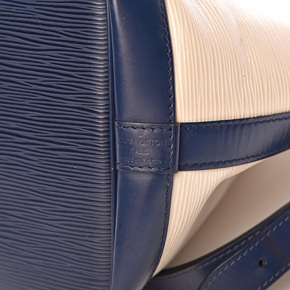 Louis Vuitton Epi Petit Bi-Color Noe Ivory Indigo 6 of 20