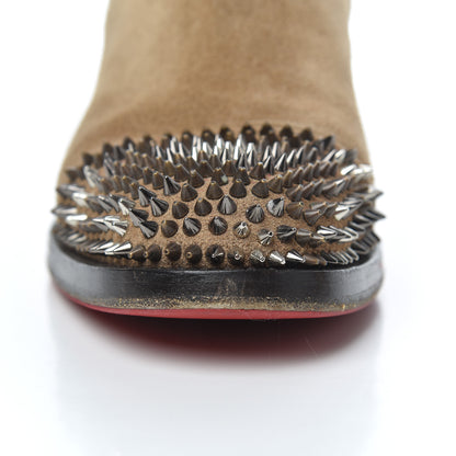 Christian Louboutin Veau Velours Otaboo 70 Chelsea Boots 39 Camel 19 of 25
