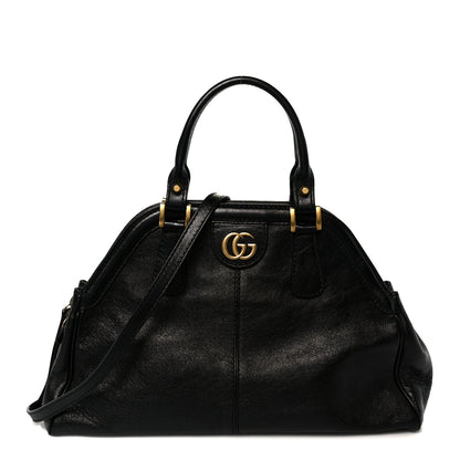 Gucci Calfskin Medium Re(Belle) Top Handle Bag Black 1 of 11