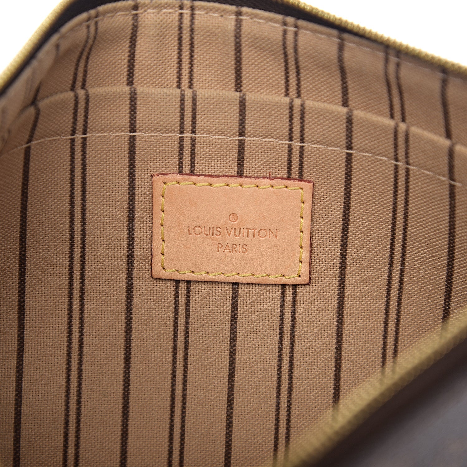 Louis Vuitton Monogram Neverfull MM GM Pochette 5 of 6