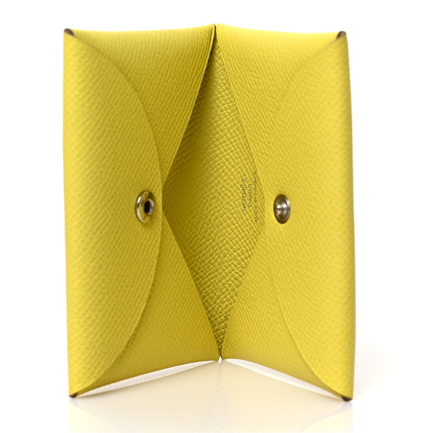 Epsom Calvi Card Case Lime